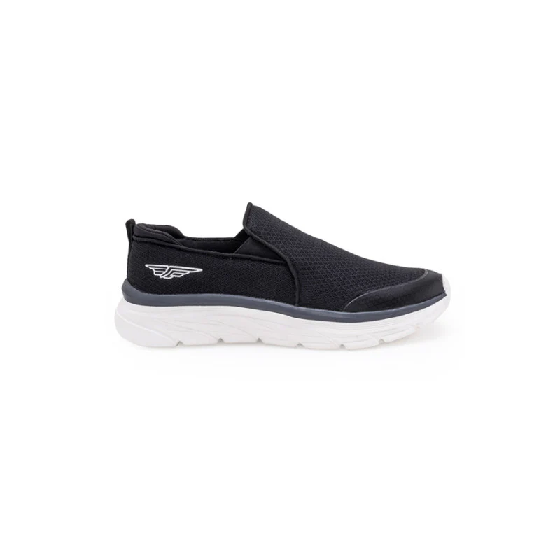 Men Black Walking Shoes - Image 3