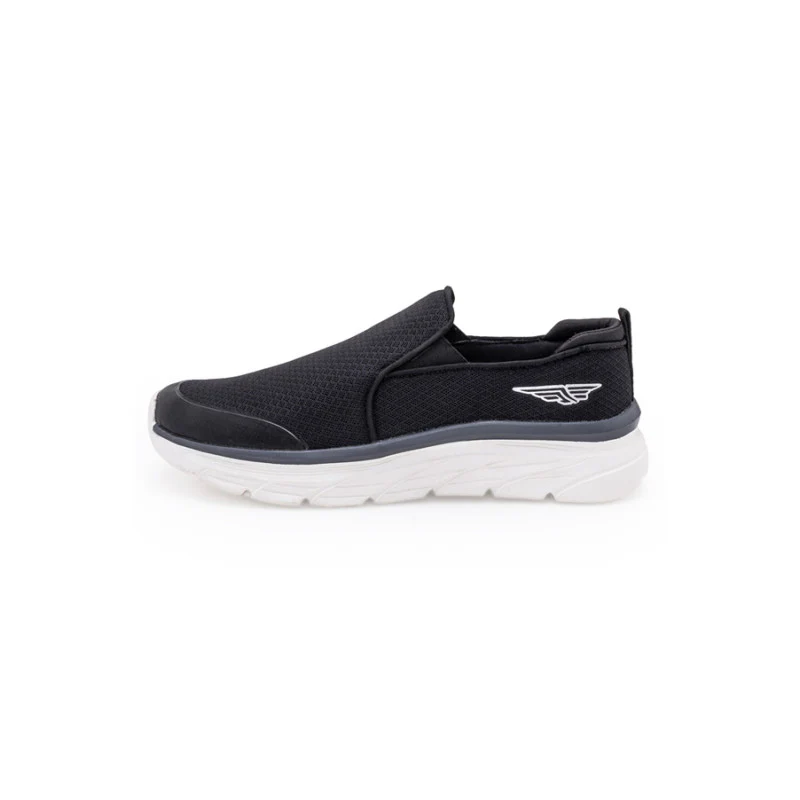 Men Black Walking Shoes - Image 4