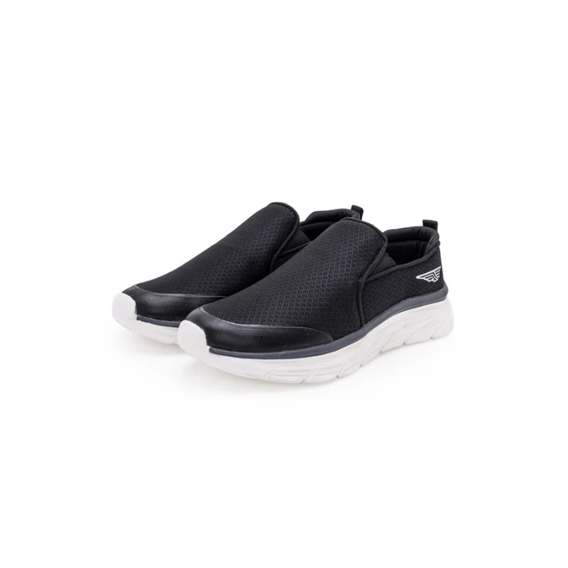 Men Black Walking Shoes - Image 5