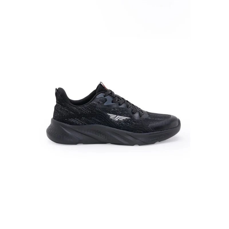 Men Black Walking Shoes - Image 3