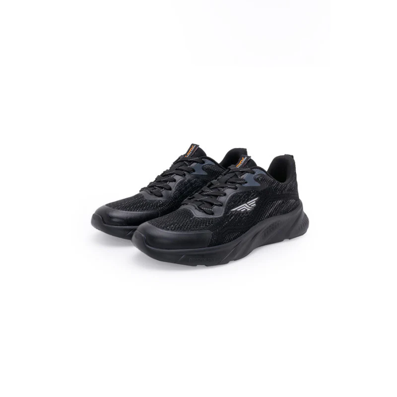 Men Black Walking Shoes - Image 5