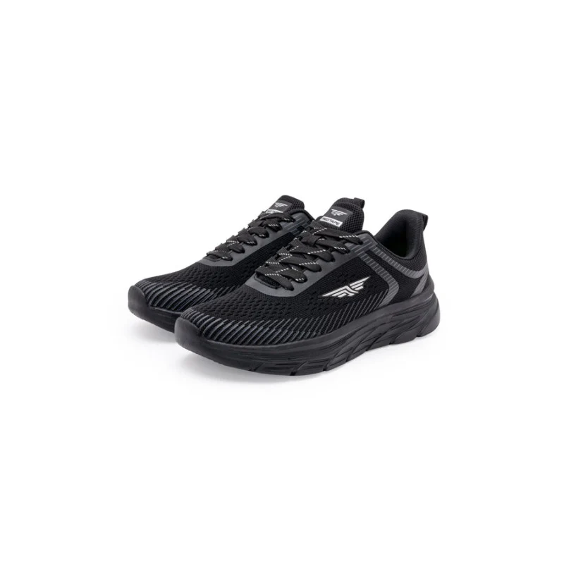 Men Black Walking Shoes - Image 5