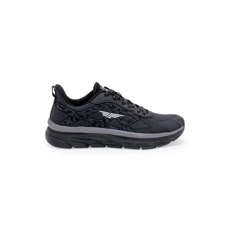 Men Black Walking Shoes - Image 2