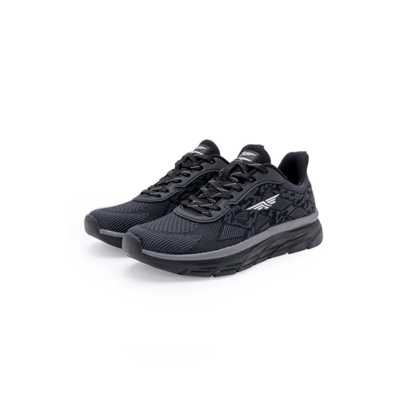Men Black Walking Shoes - Image 4