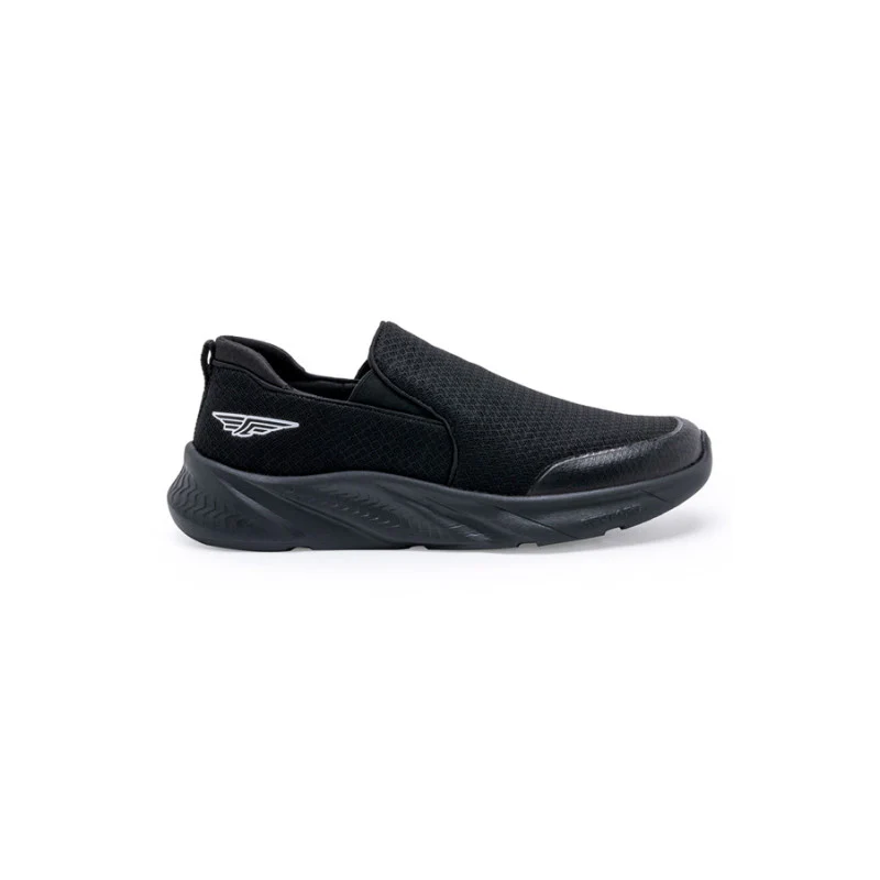 Men Black Walking Shoes - Image 3