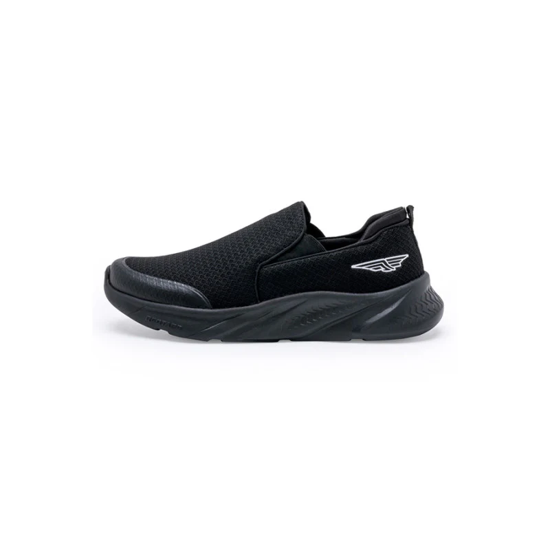 Men Black Walking Shoes - Image 4
