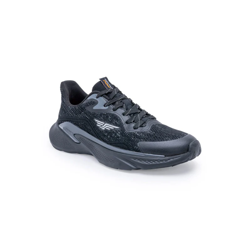 Men Black Walking Shoes - Image 2