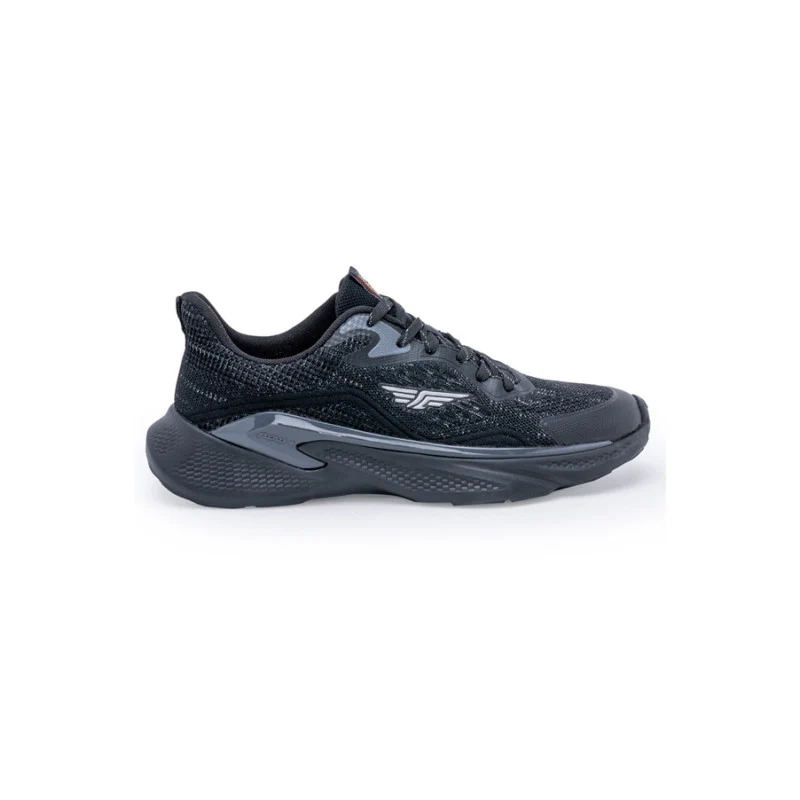 Men Black Walking Shoes - Image 3