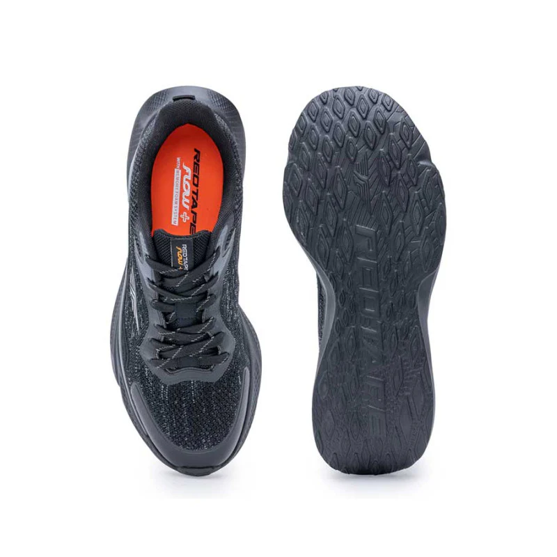 Men Black Walking Shoes - Image 6