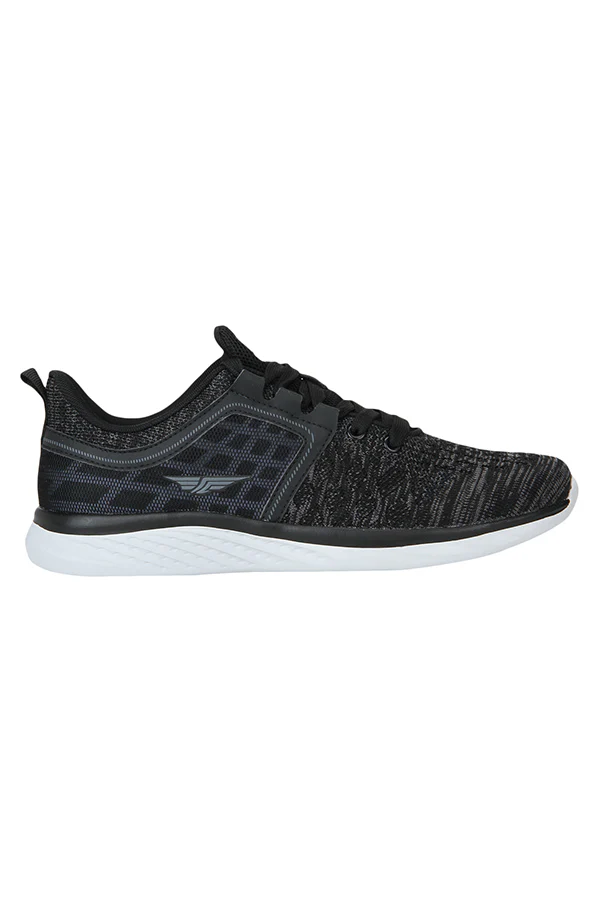 Men Black Walking Shoes - Image 2