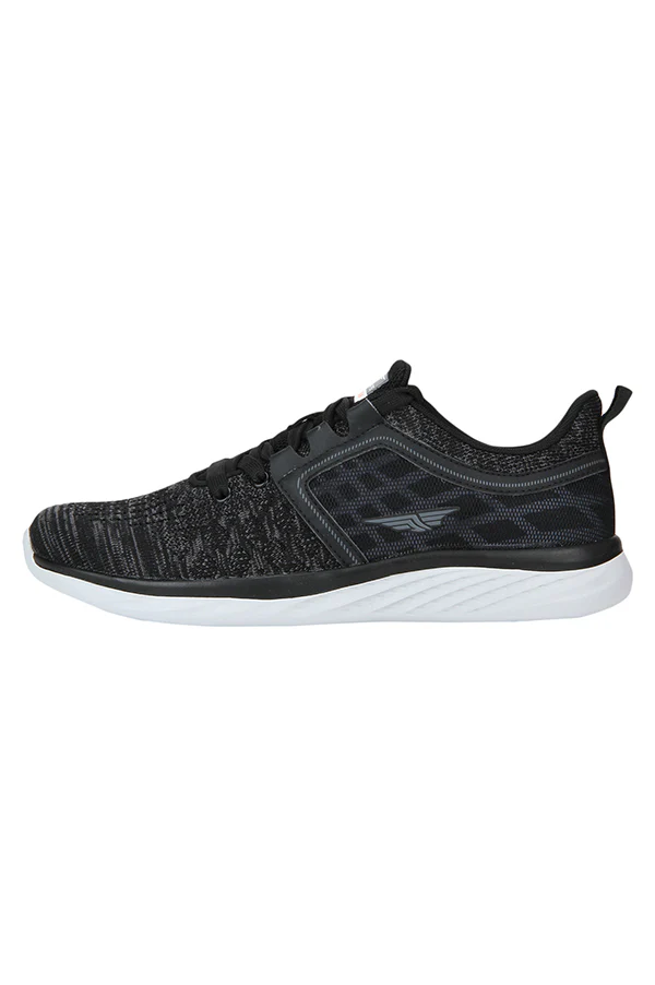 Men Black Walking Shoes - Image 4