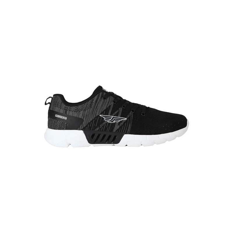 Men Black Walking Shoes - Image 2