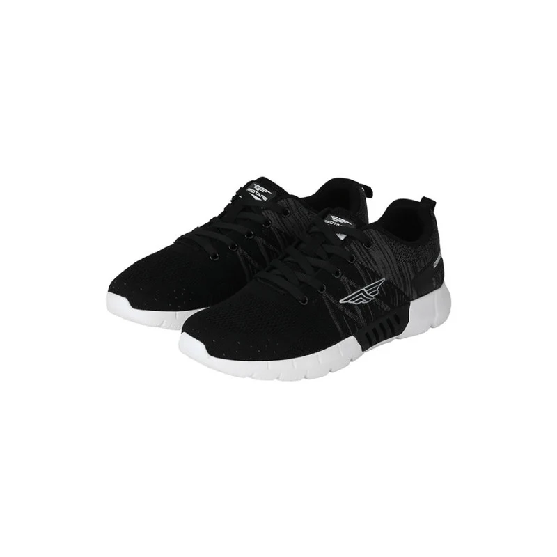 Men Black Walking Shoes - Image 3