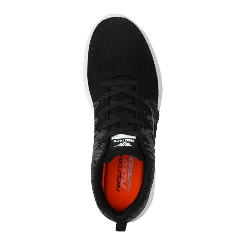 Men Black Walking Shoes - Image 7