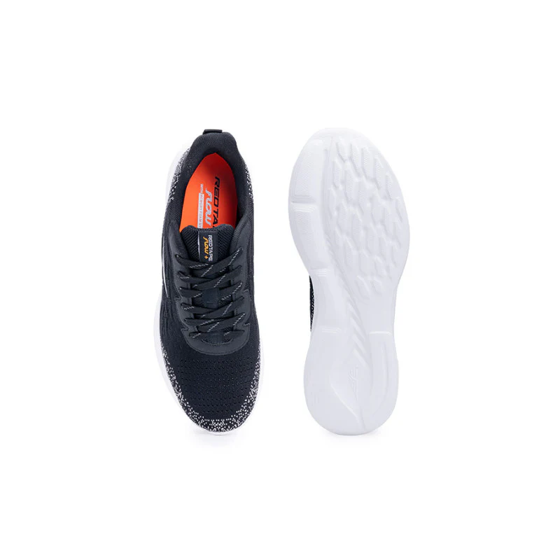 Men Black/White Walking Shoes - Image 6