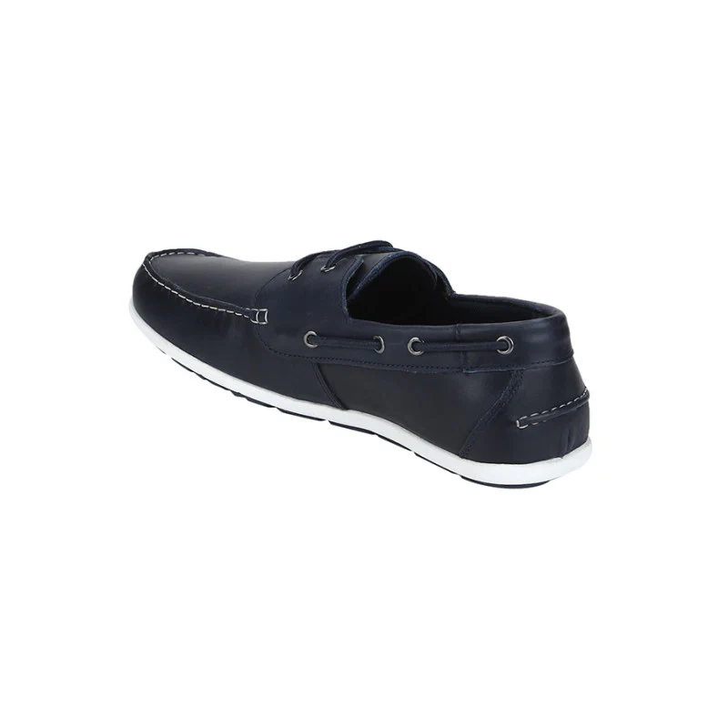 Men Blue Boat Shoes - Image 5