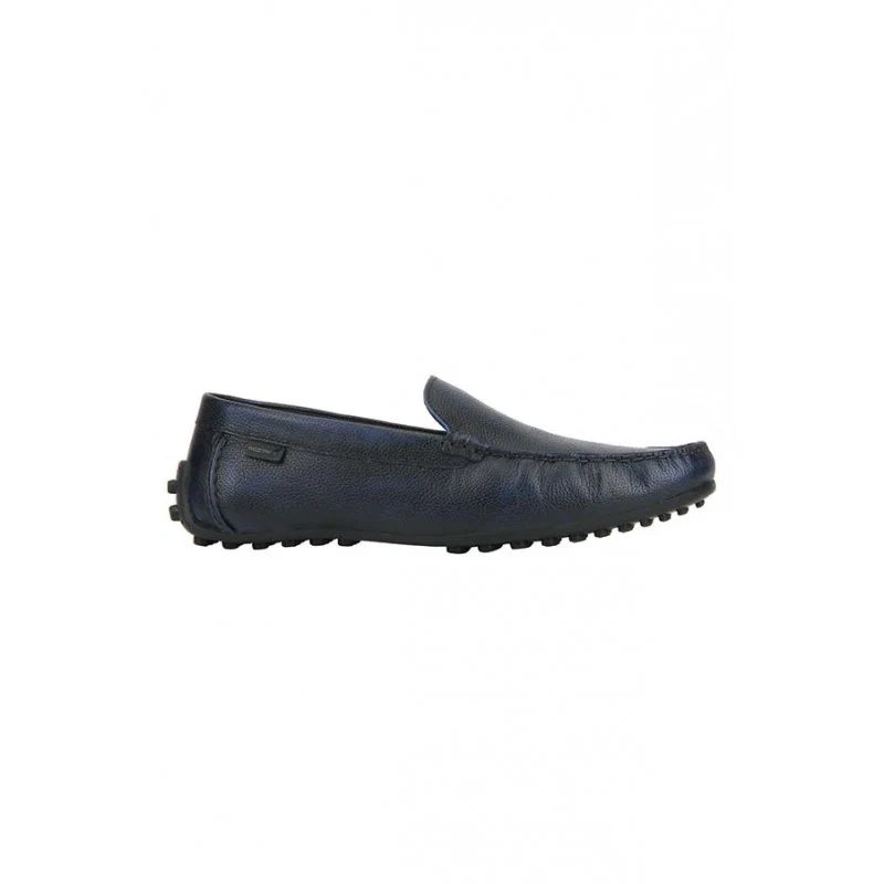 Men Blue Driving Shoes - Image 2