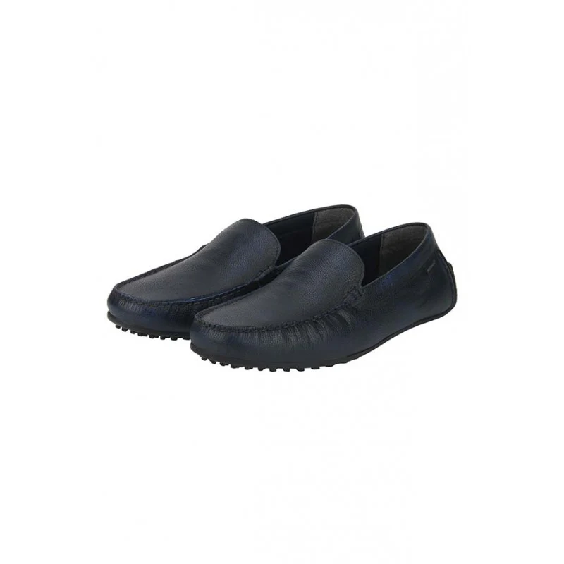 Men Blue Driving Shoes - Image 3