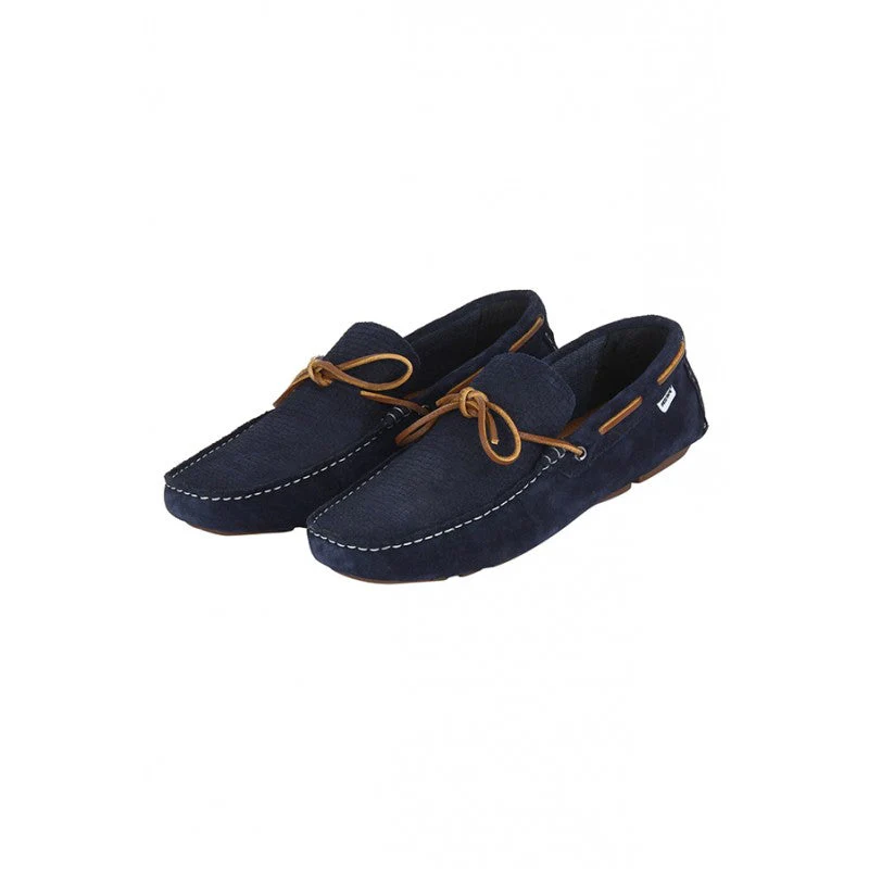 Men Blue Driving Shoes - Image 3