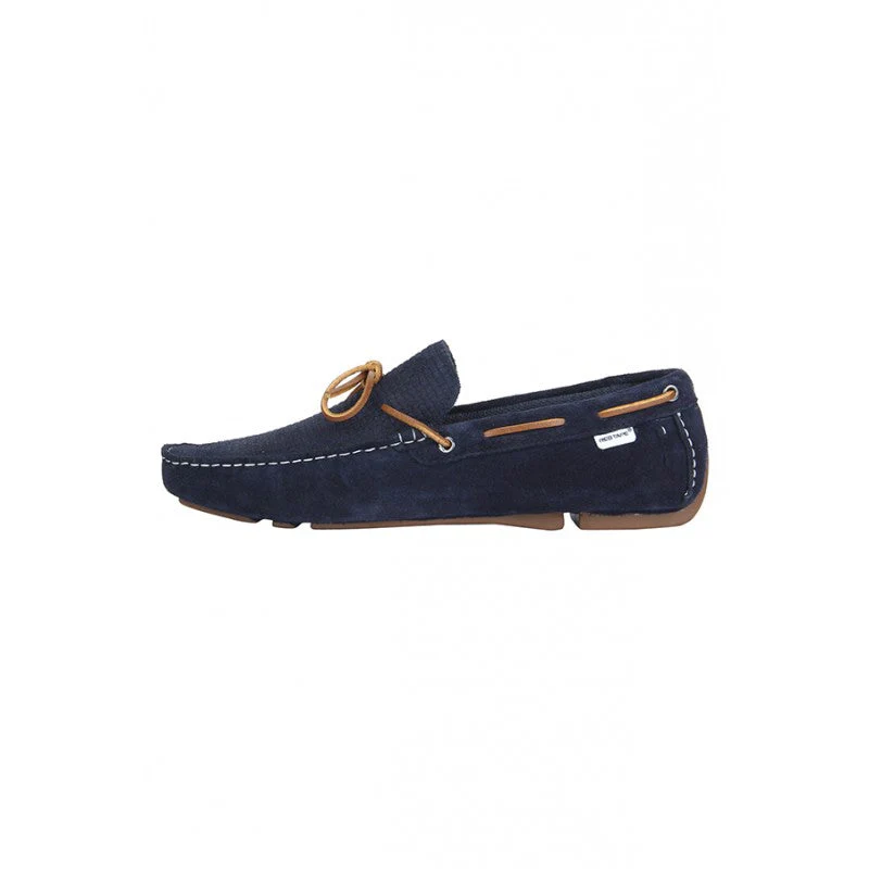 Men Blue Driving Shoes - Image 4