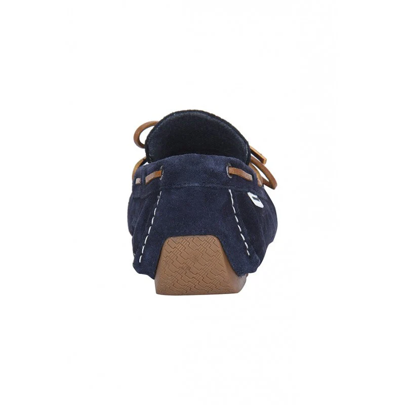 Men Blue Driving Shoes - Image 6
