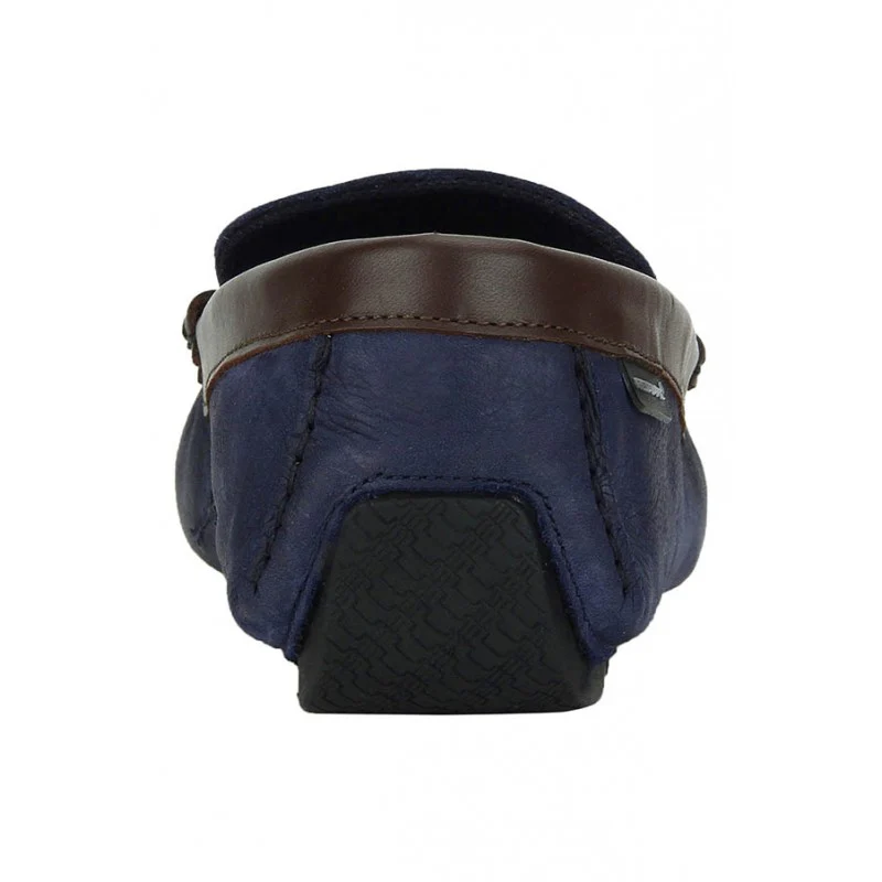 Men Blue Driving Shoes - Image 6