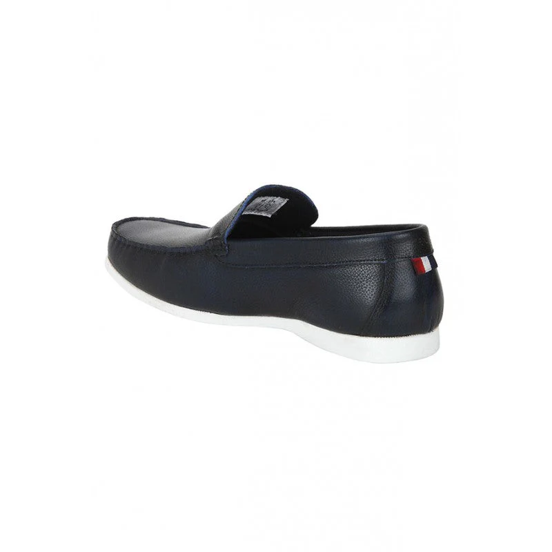 Men Blue Loafers - Image 5