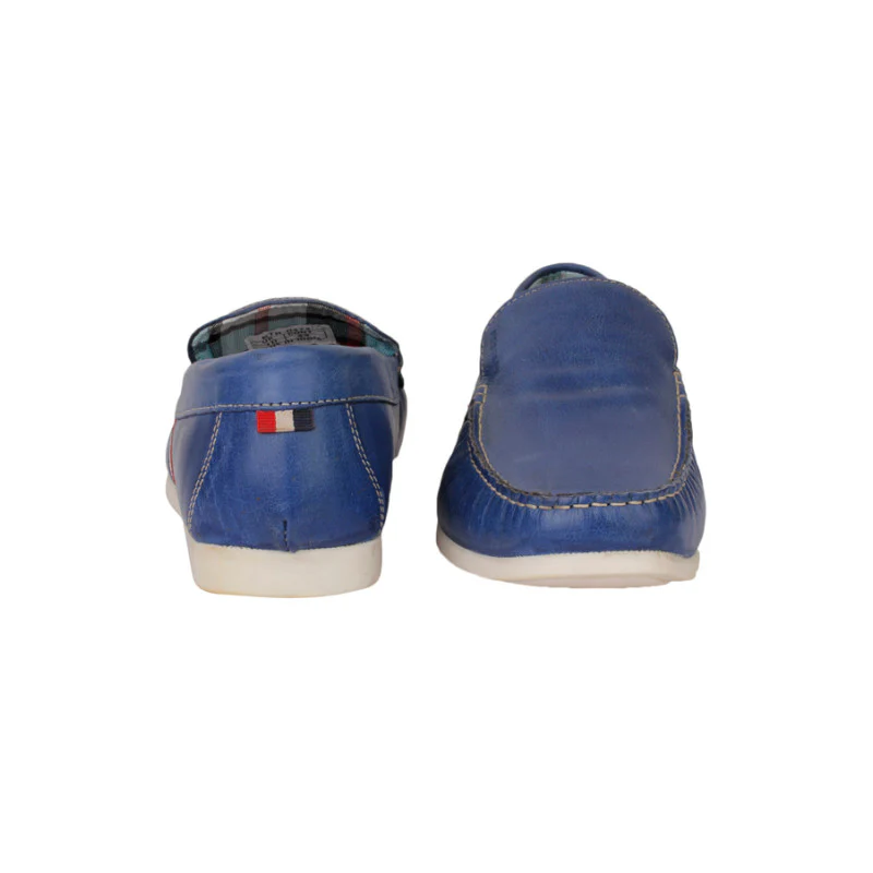 Men Blue Loafers - Image 4
