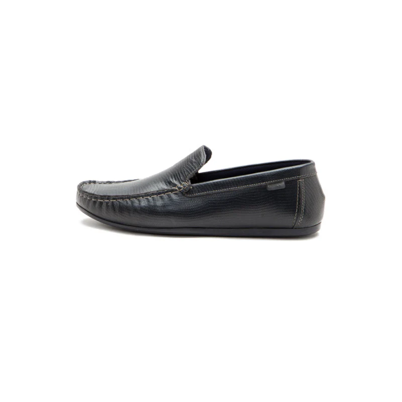 Men Blue Loafers - Image 4