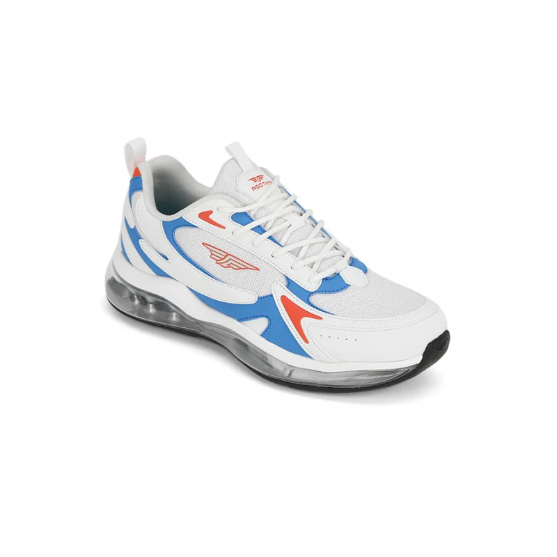 Men Blue & White Walking Shoes - Image 2