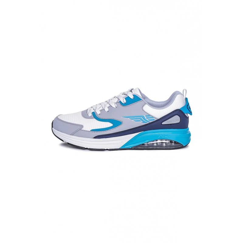 Men Blue & White Walking Shoes - Image 4