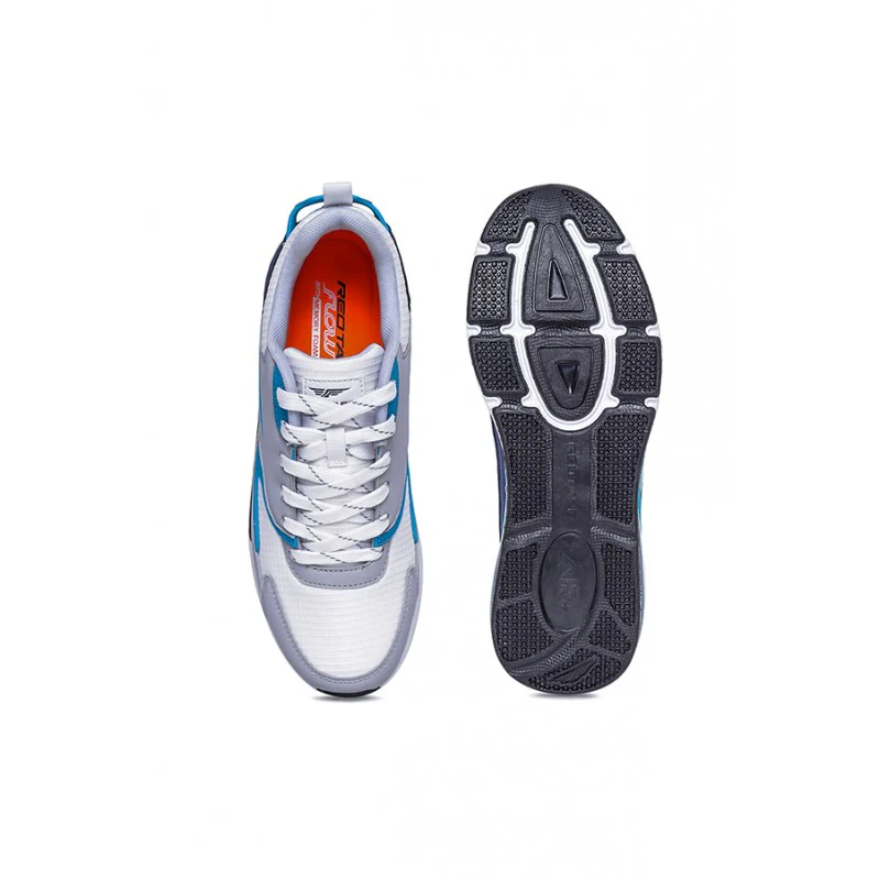 Men Blue & White Walking Shoes - Image 6