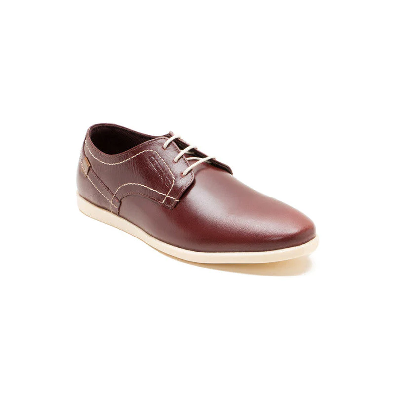 Men Bordo Derby Shoes