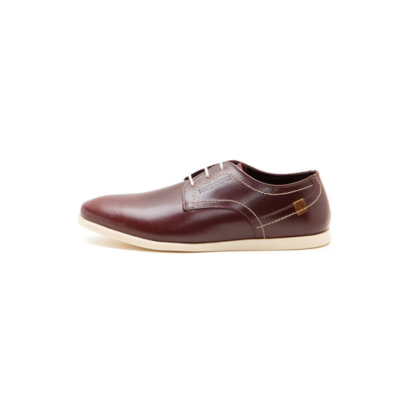 Men Bordo Derby Shoes - Image 5
