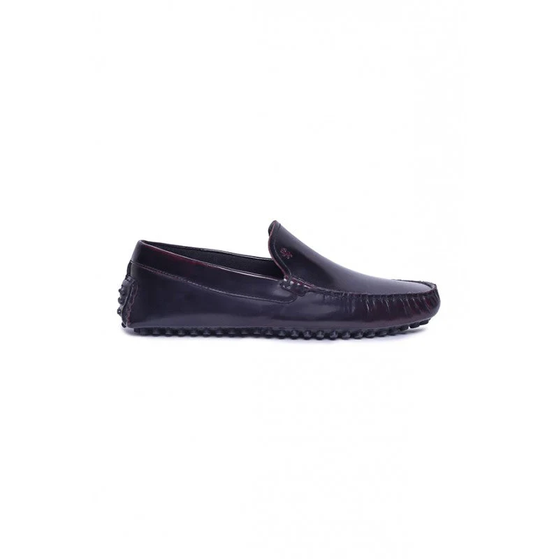 Men Bordo Driving Shoes - Image 3
