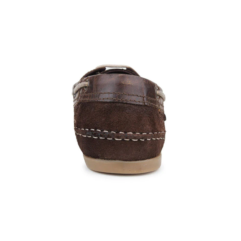 Men Brown Boat Shoes - Image 5