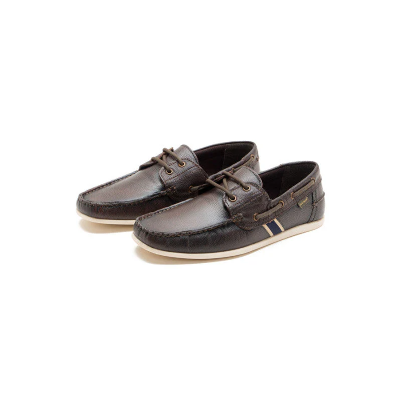 Men Brown Boat Shoes - Image 4