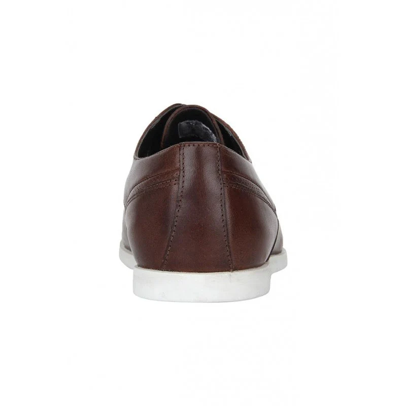 Men Brown Derby Shoes - Image 6