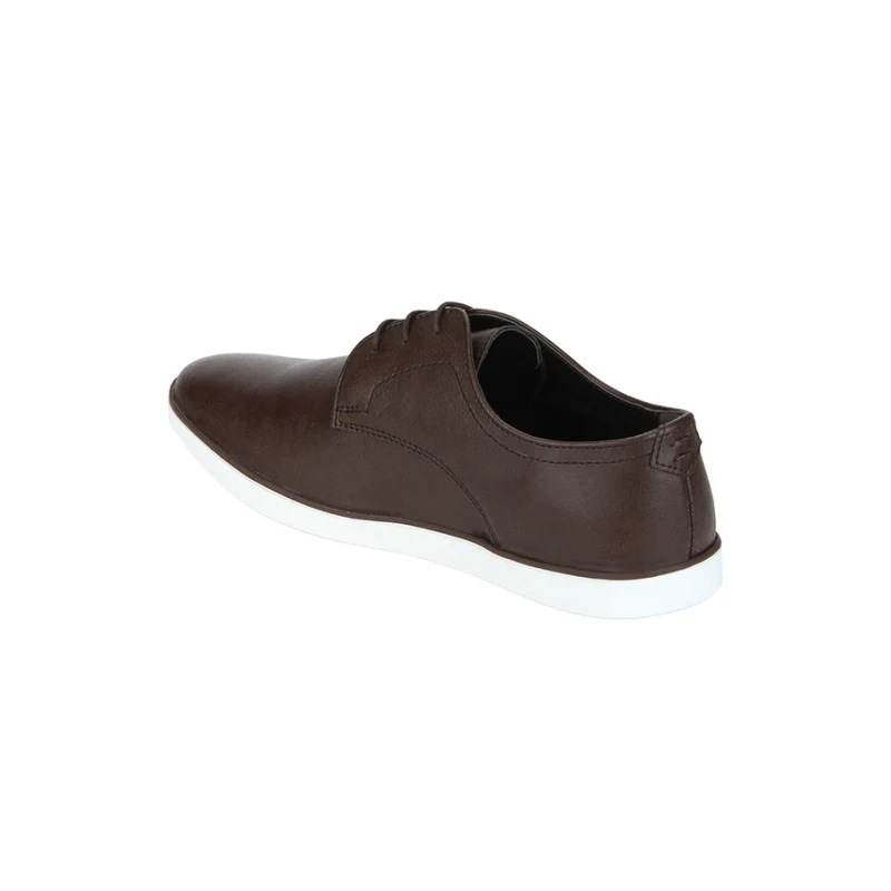 Men Brown Derby Shoes - Image 5