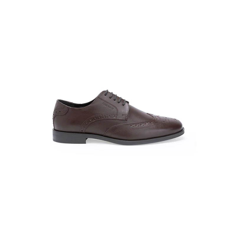 Men Brown Derby Shoes - Image 3