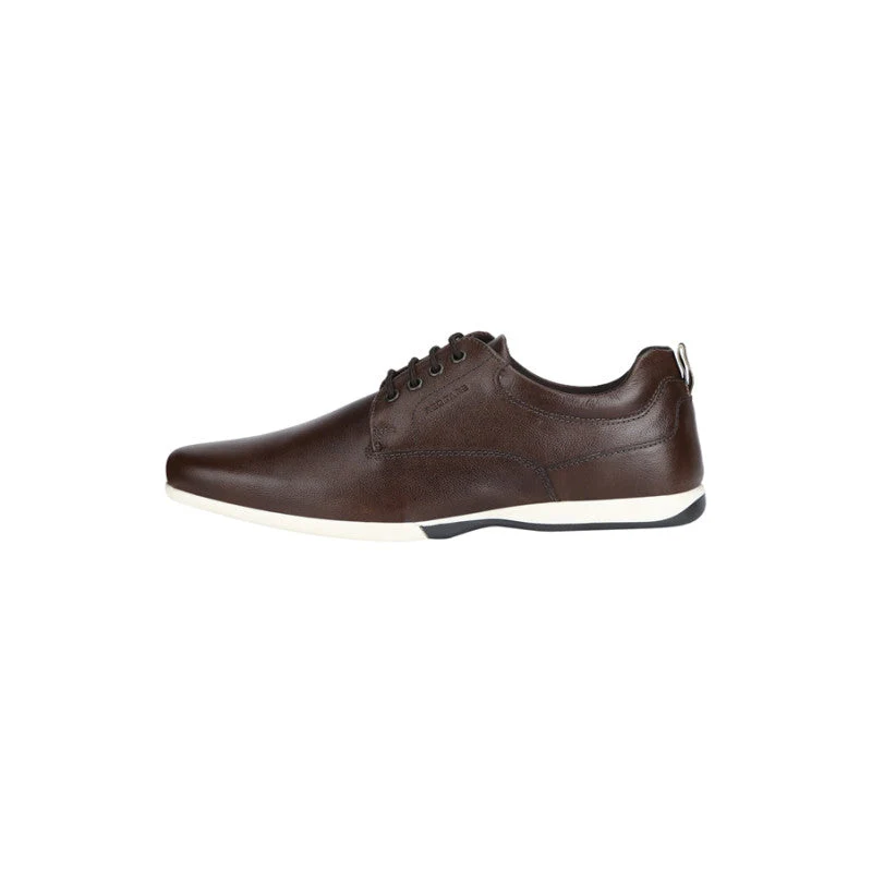 Men Brown Derby Shoes - Image 4
