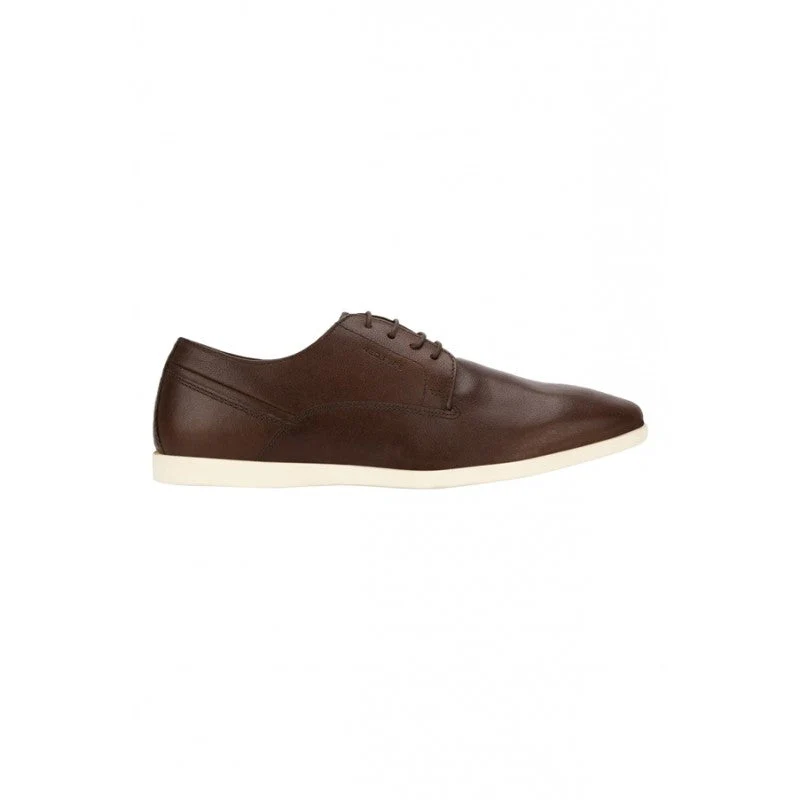 Men Brown Derby Shoes - Image 3