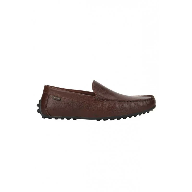 Men Brown Driving Shoes - Image 2