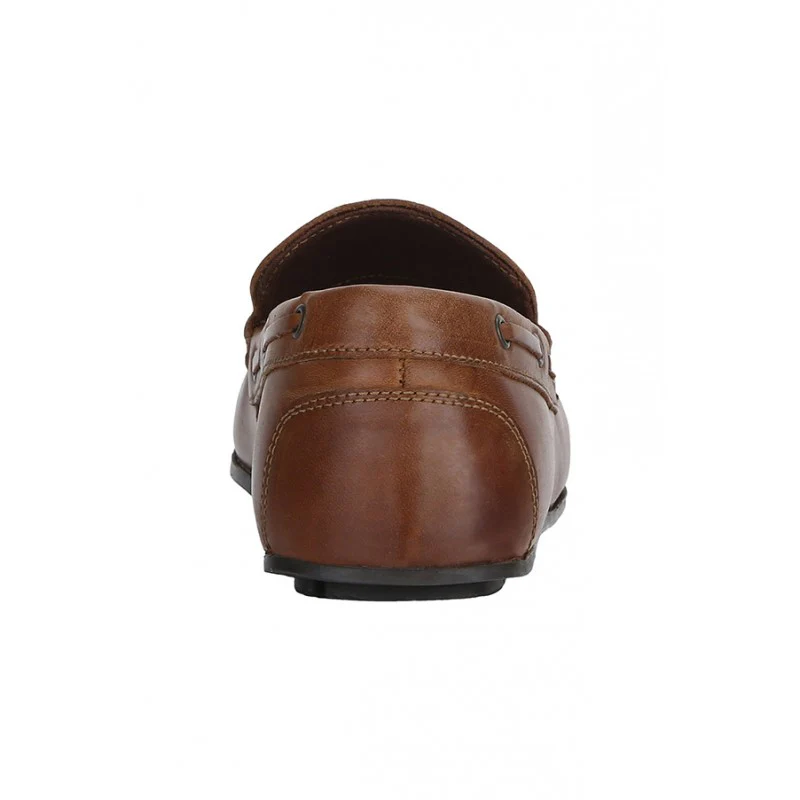 Men Brown Loafers - Image 6