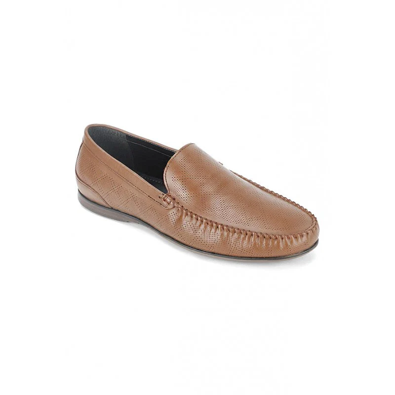Men Brown Loafers - Image 2