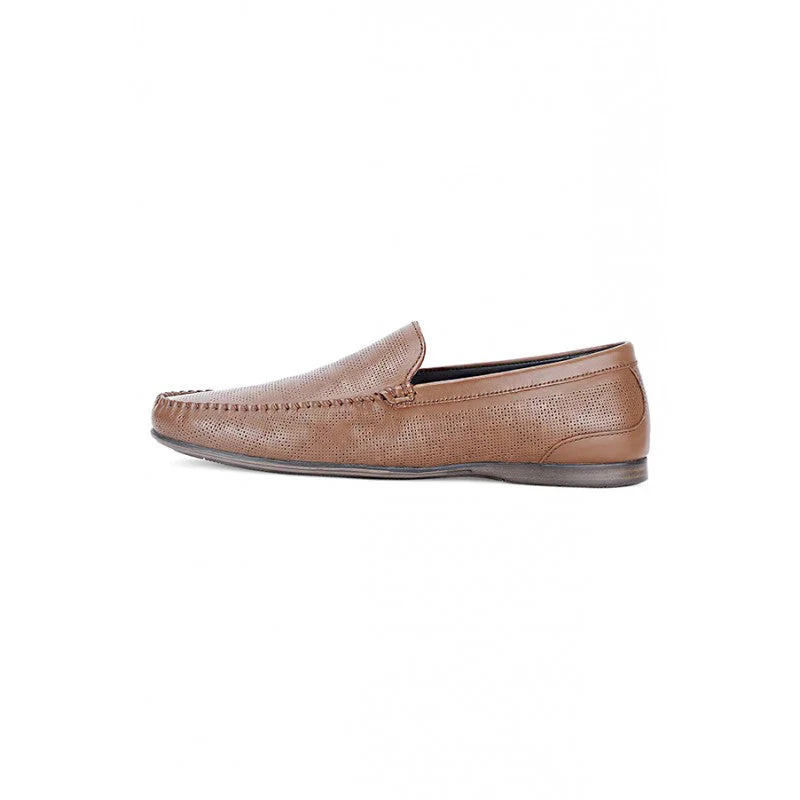 Men Brown Loafers - Image 4