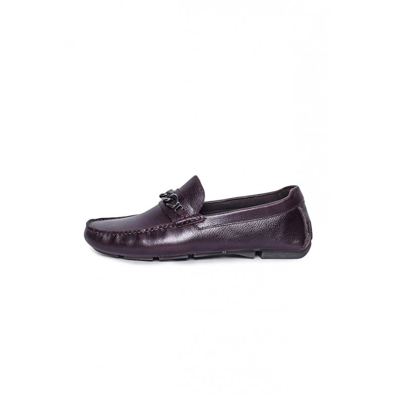 Men Brown Loafers - Image 4