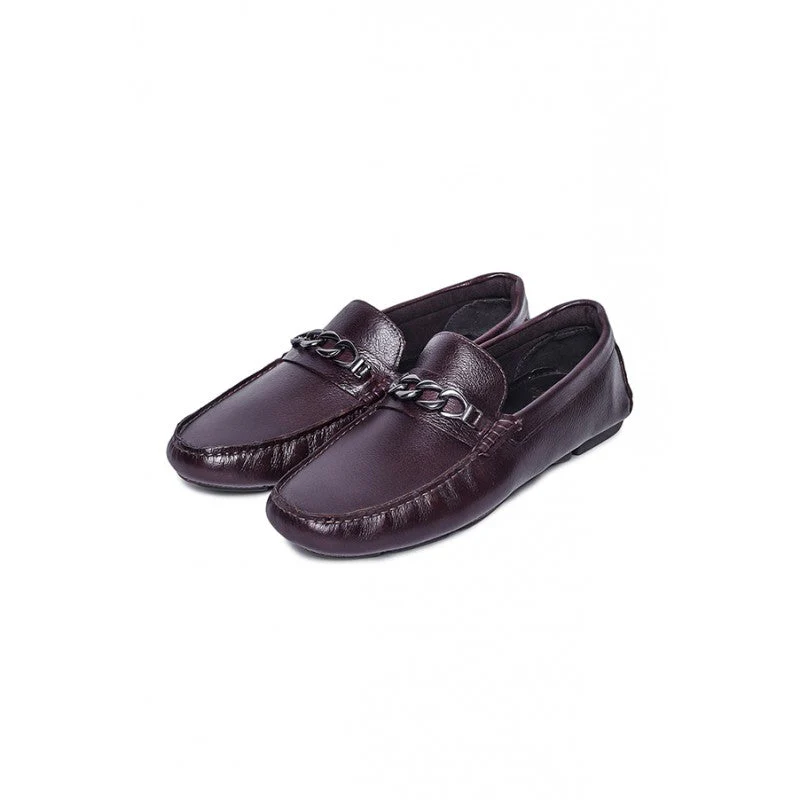 Men Brown Loafers - Image 6