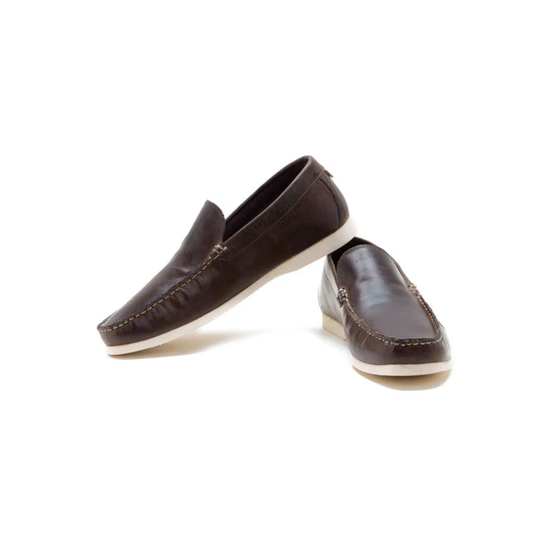 Men Brown Loafers - Image 6