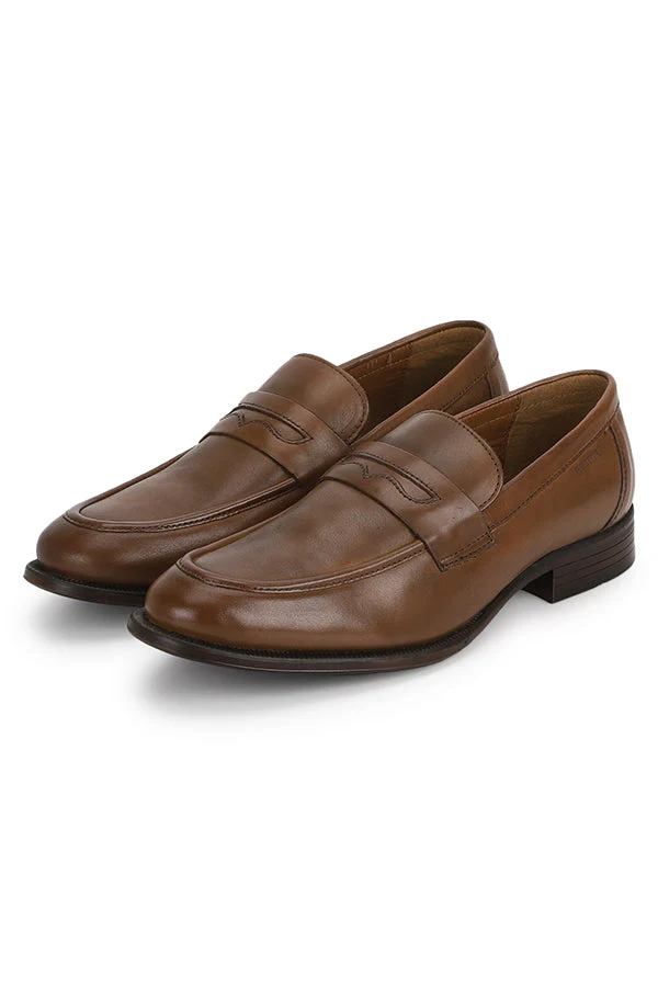 Men Brown Loafers - Image 4
